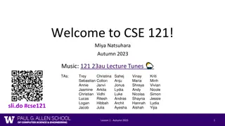 Miya Natsuhara Autumn 2023 CSE 121 Tunes and Activities
