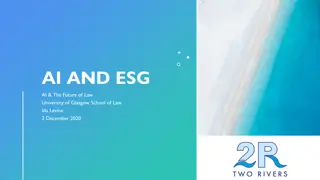 ESG Investing Trends and Tech for Sustainability in Law