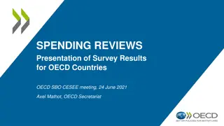 Survey Results on Spending Reviews for OECD Countries Presentation