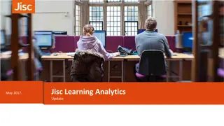 Jisc Learning Analytics Update and Data Sources
