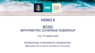 Bathymetric Coverage Subgroup Virtual Meetings and Online Poll