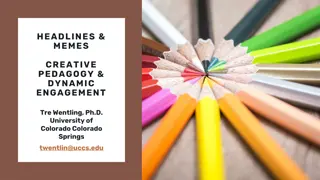Creative Pedagogy with Memes and Headlines for Dynamic Engagement