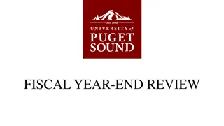 Fiscal Year-End Review Procedures and Timeline