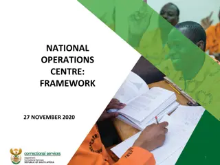 National Operations Centre Framework Presentation