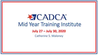 Mid-Year Training Institute Highlights and Zoom Meeting Opportunities