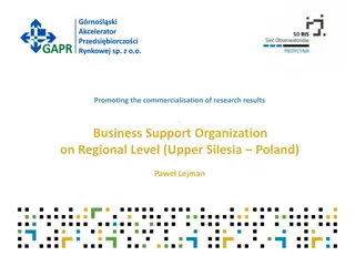 Supporting Research Commercialization in Upper Silesia & Helsinki