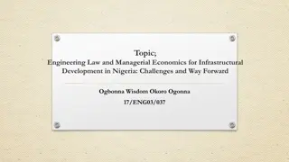 Challenges and Solutions in Nigerian Infrastructure Development
