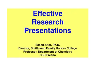 Essential Tips for Research Presentation Success