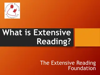 Extensive Reading in Language Learning