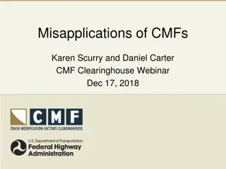 CMF Misapplications: Examples and Risks