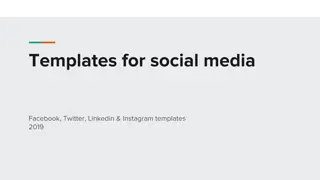 Optimize Your Social Media Presence with 2019 Templates