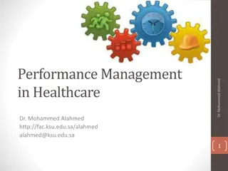 Enhancing Healthcare Performance Management for Optimal Organizational Success