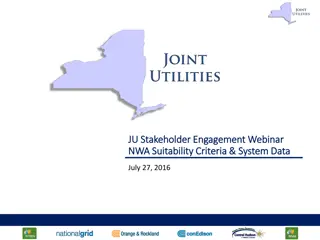 Engagement Webinar Overview and DSIP Stakeholder Plan
