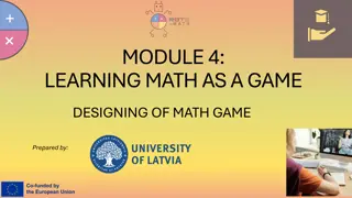 Interactive Math Games for Educational Engagement