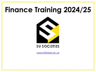 Your Society's Financial Responsibilities and Procedures