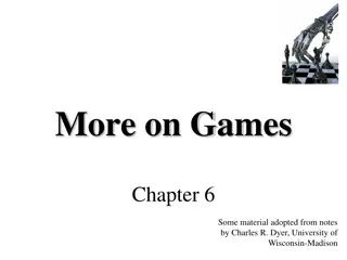 Stochastic Games and Decision Making