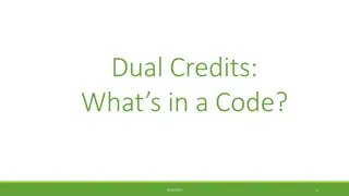 Discover Dual Credits in Education System
