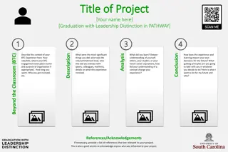 Beyond the Classroom: Reflection on Leadership Distinction Experience