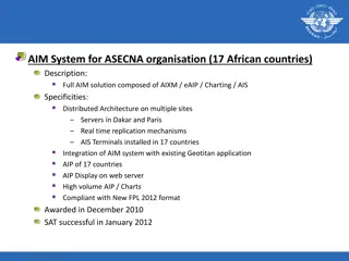 Advanced Aeronautical Information Management System for ASECNA Organization