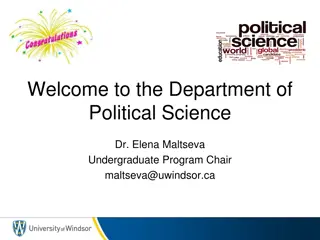Academic Guidance and Course Selection Tips for Political Science Students