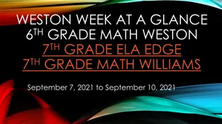 Richmond County School District Math and ELA Updates