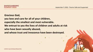 Healing Prayer for Victims of Abuse and Support for Families