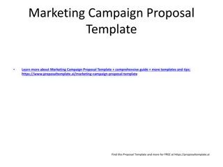 Crafting a Winning Marketing Campaign Proposal: A Comprehensive Guide