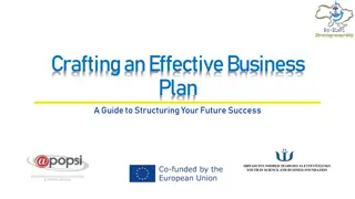 Crafting an Effective Business Plan: A Comprehensive Guide to Success
