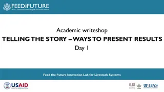 Effective Ways to Present Results in Academic Writing