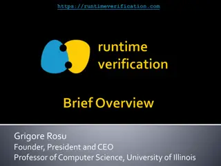 Runtime Verification Inc.: Innovating Reliable Software Solutions