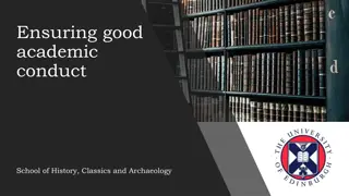 Academic Conduct: Plagiarism and Misconduct Prevention