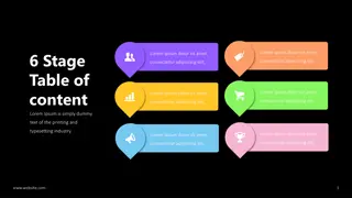 Unique Ways to Create Stunning Table of Contents