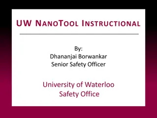 Nanomaterial Risk Assessment Tool and Process Overview