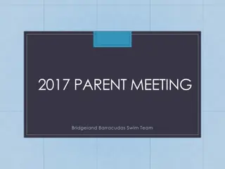 Bridgeland Barracudas Swim Team 2017: Key Dates, Schedule, and Events