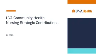 UVA Community Health Nursing Strategic Contributions FY 2025