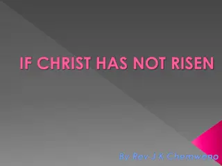 The Significance of Christ's Resurrection According to Scripture
