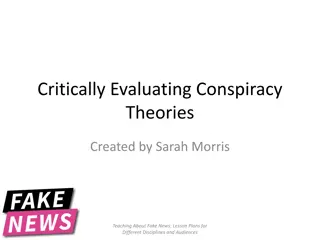 Unveiling Conspiracy Theories: Lessons on Critical Evaluation
