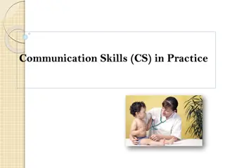 Effective Communication Skills in Medical Consultations