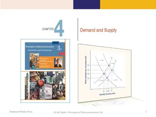 Demand and Supply in Macroeconomics