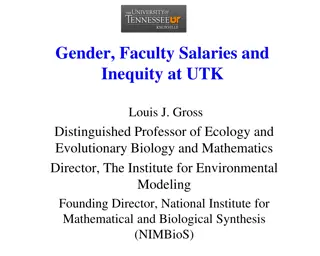 Examining Gender Disparities in Faculty Salaries at UTK