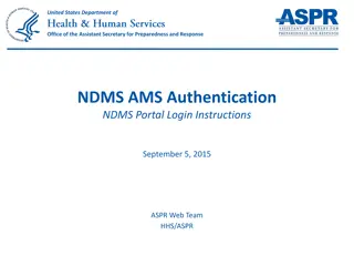 NDMS Portal Login Instructions & Access Guide