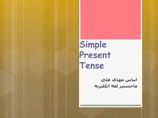 Simple Present Tense for English Learners