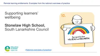 Supporting Learners Wellbeing: Remote Learning Entitlements at Stonelaw High School