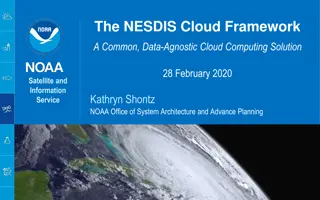 Empowering NOAA with Cloud Computing Solutions