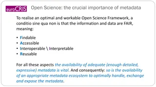 Importance of Metadata in Open Science Framework
