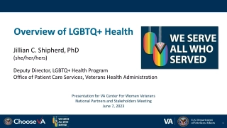Overview of LGBTQ+ Health