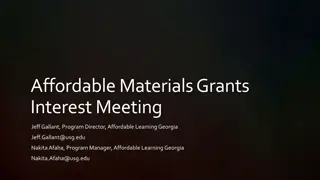 Affordable Materials Grants for Transformation Projects in Georgia