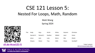 Nested For Loops and Patterns in Java Programming