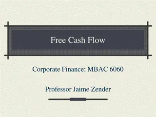 Free Cash Flow in Corporate Finance