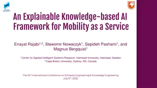 Knowledge-Based AI Framework for Mobility as a Service